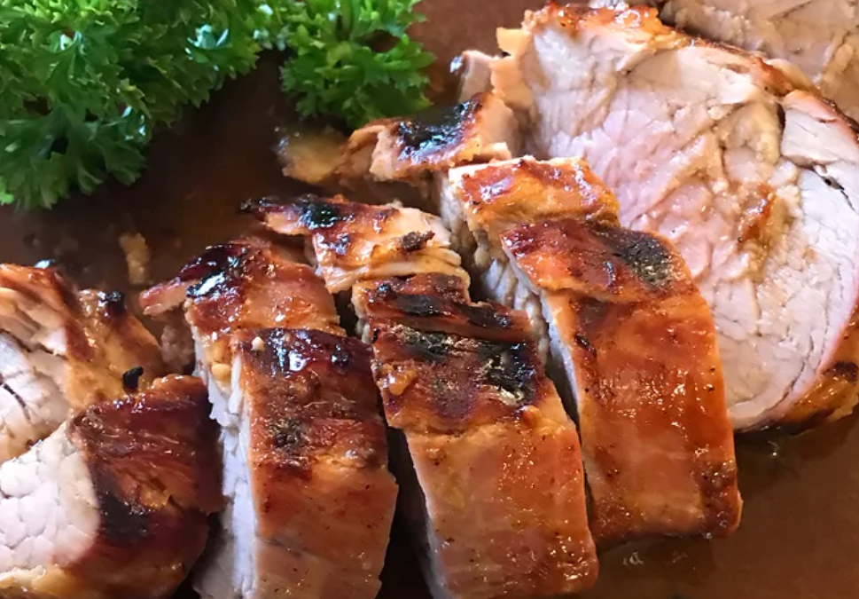 Tangy Grilled Pork Tenderloin